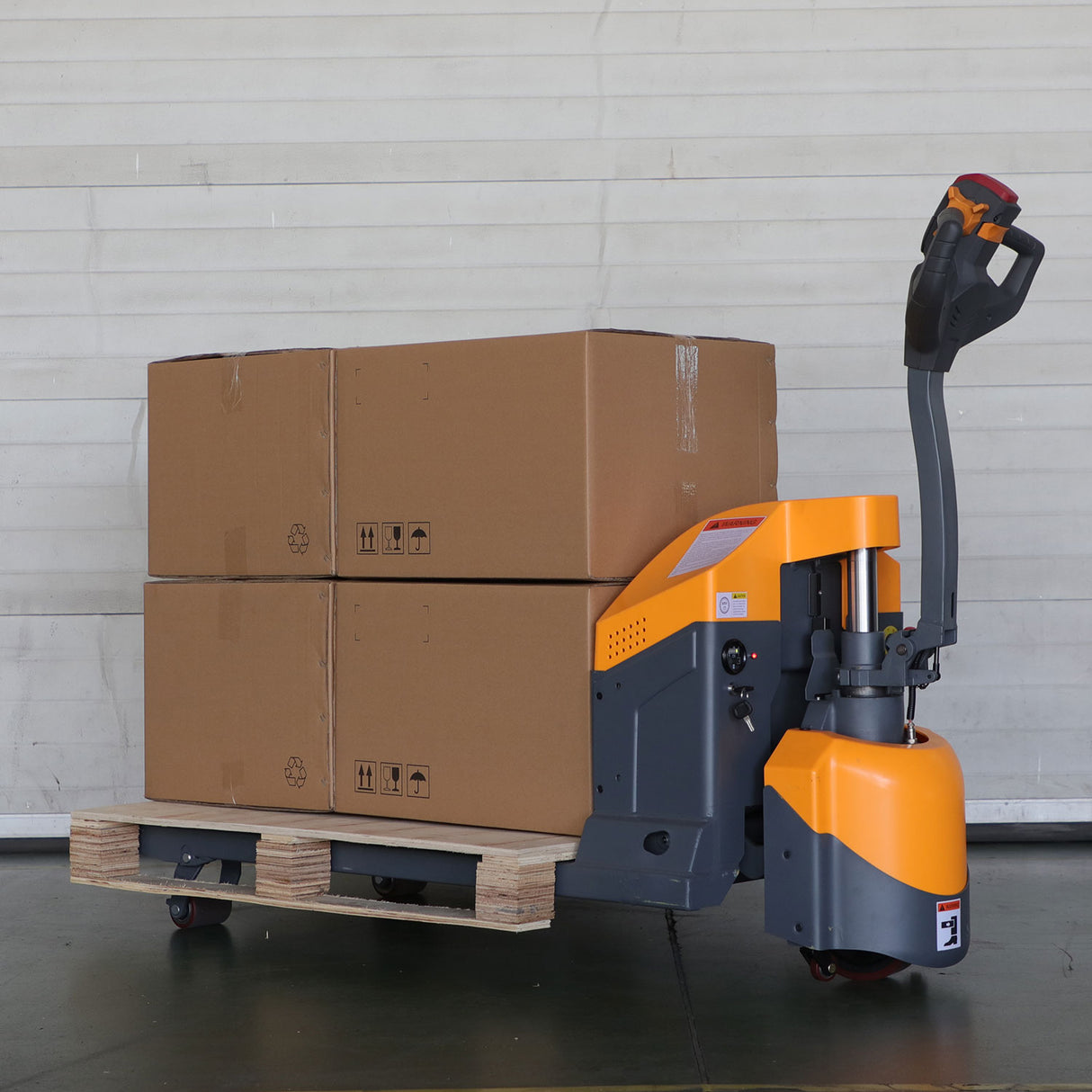 Electric Walkie Pallet Truck| 3300 lb| 48" x 27" Forks | A-1029