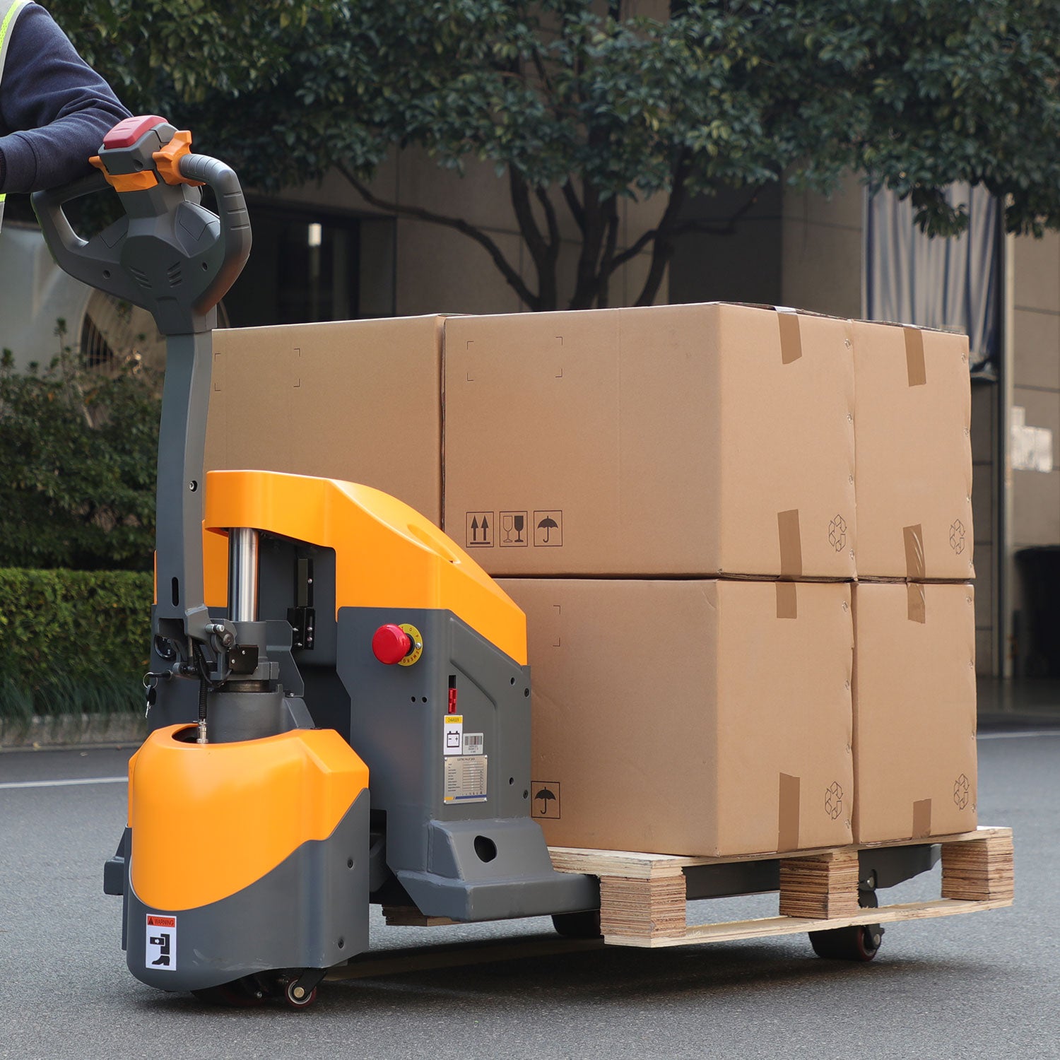 Electric Walkie Pallet Truck| 4400 lb| 48"x27" Forks | A-1030