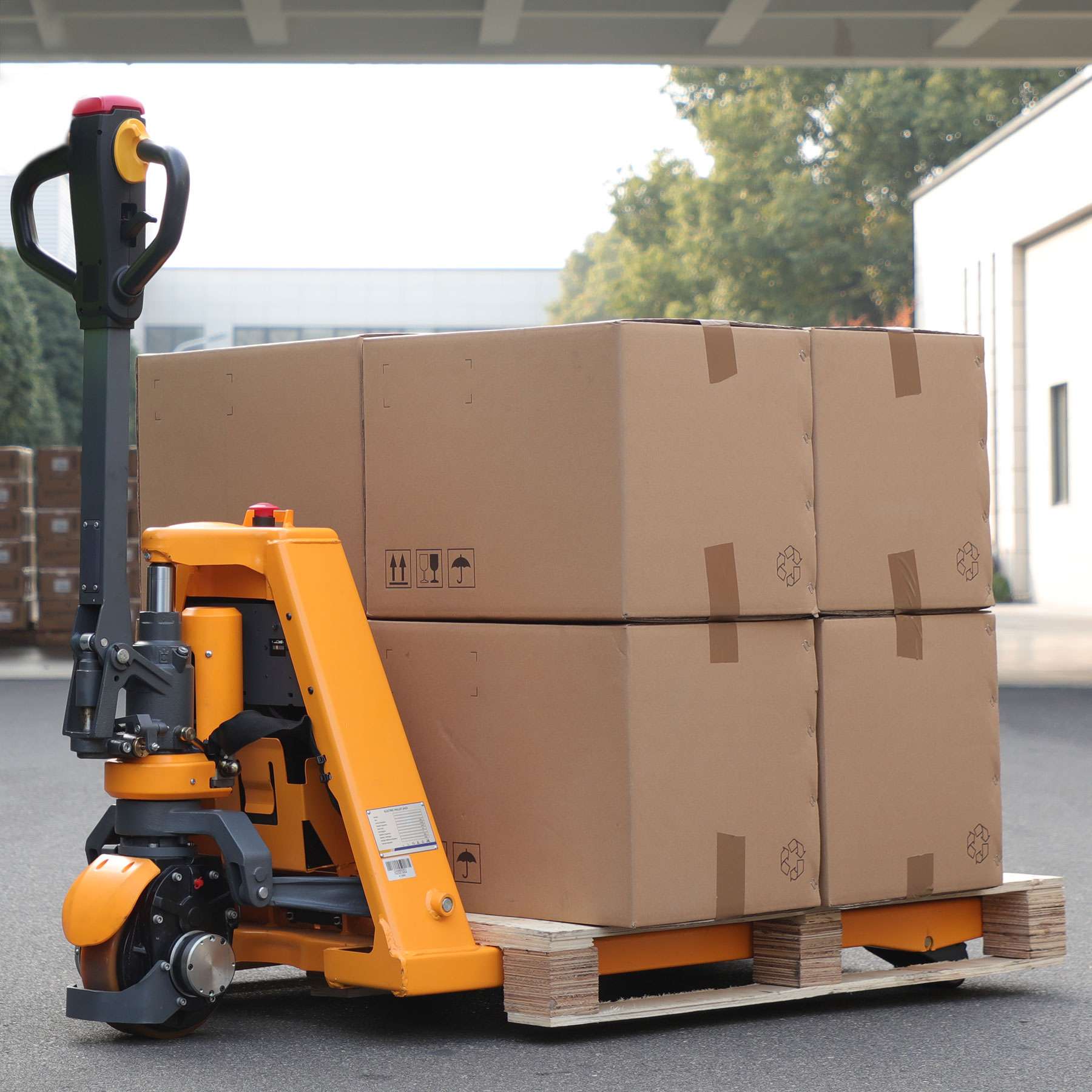 Li-ion Powered Pallet Truck| 3300 lb| 48"x27" Forks| Apollolift A-1034