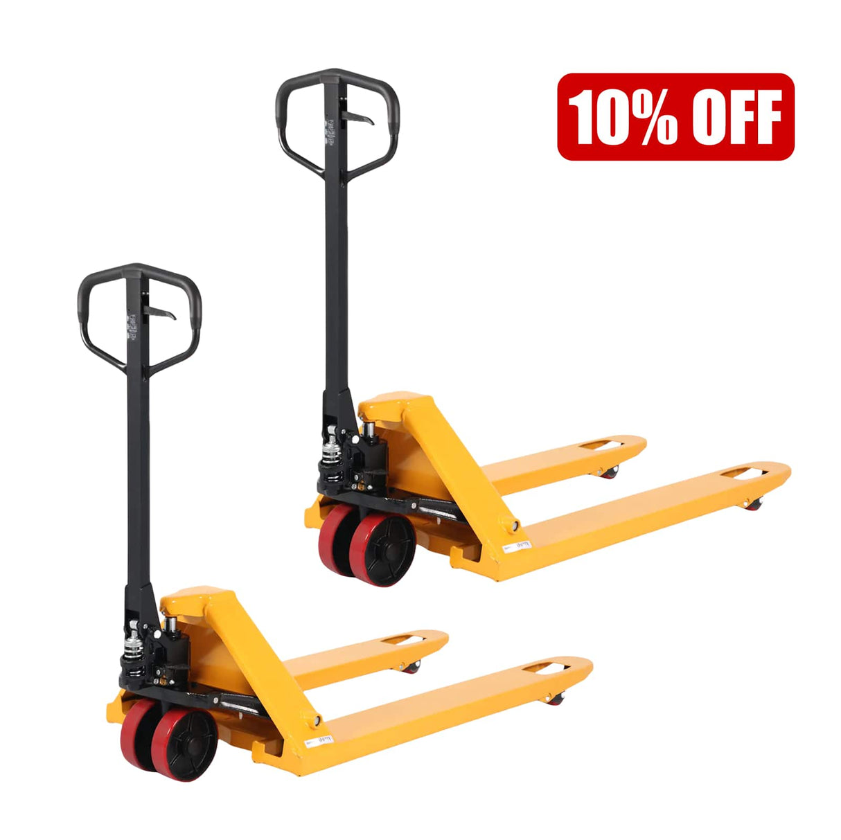 Hydraulic Pallet Jack| 6600 lb| 48"x27" Forks| GA Local Free Delivery| Apollolift A-1031