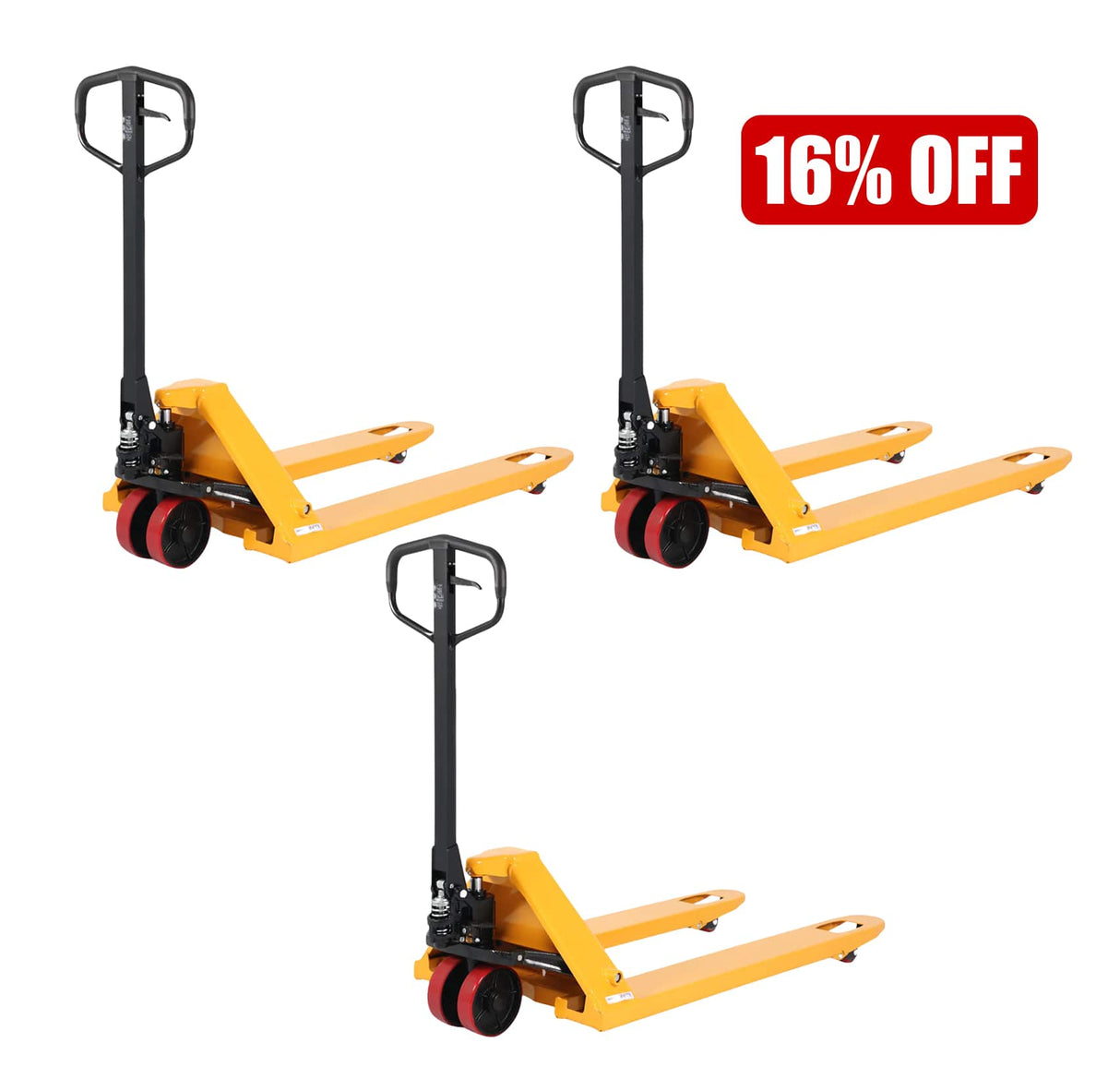 Hydraulic Pallet Jack| 6600 lb| 48"x27" Forks| CA Local Free Delivery| Apollolift A-1031