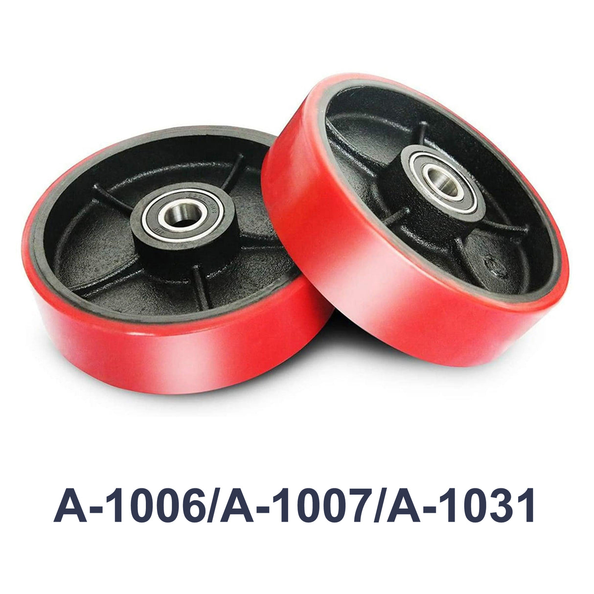 7"x2" PU wheels|Pallet Jack Replacement Steering Wheels