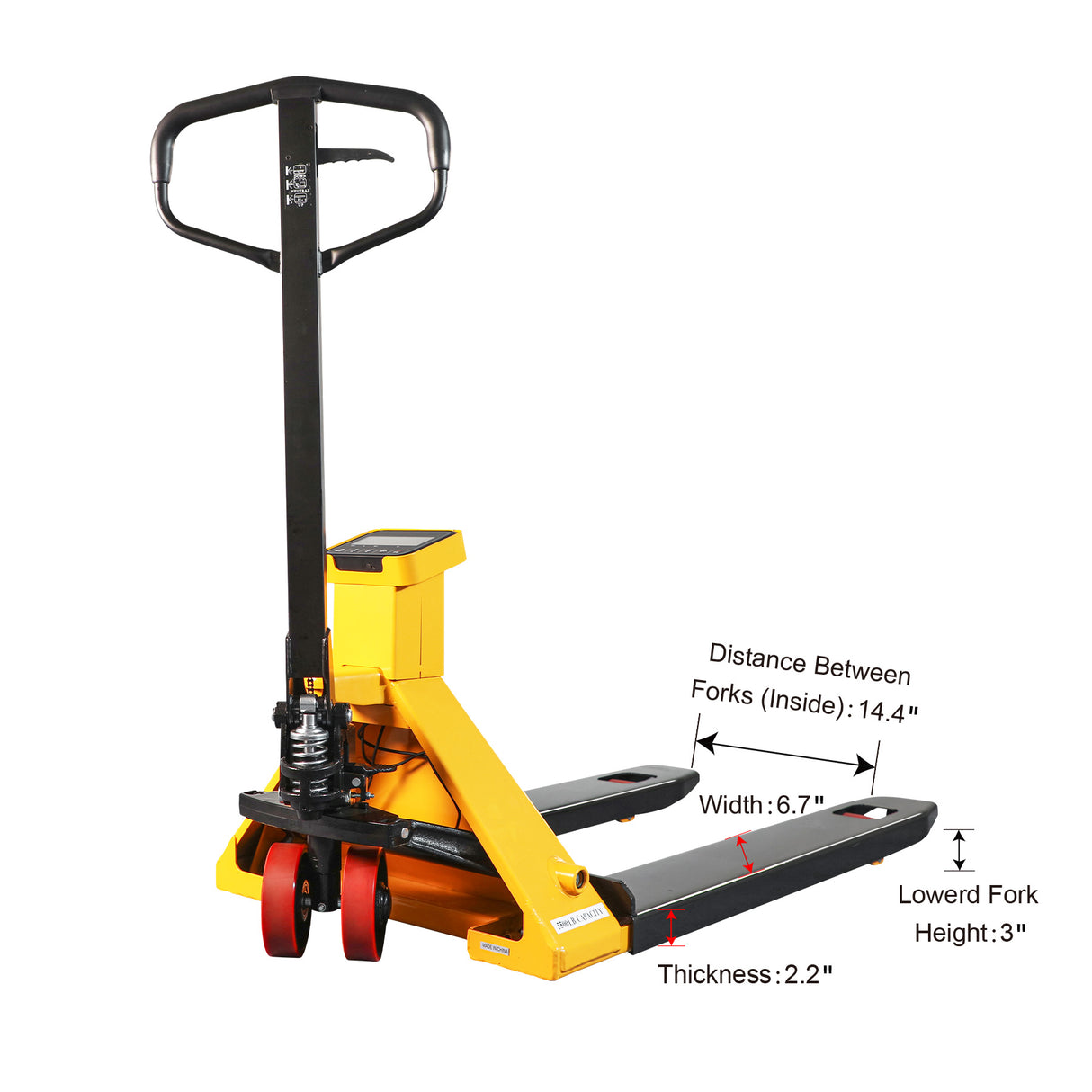 Manual Pallet Jack with Digital Scale| A-1035