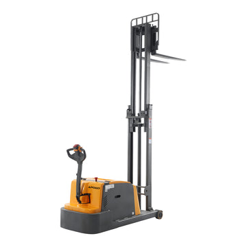 Counterbalanced Electric Stacker| 3300 lb| 118"-177" Lifting Height