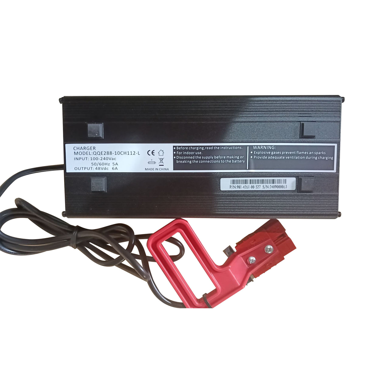 48V/6A Charger for Lithium Pallet Truck