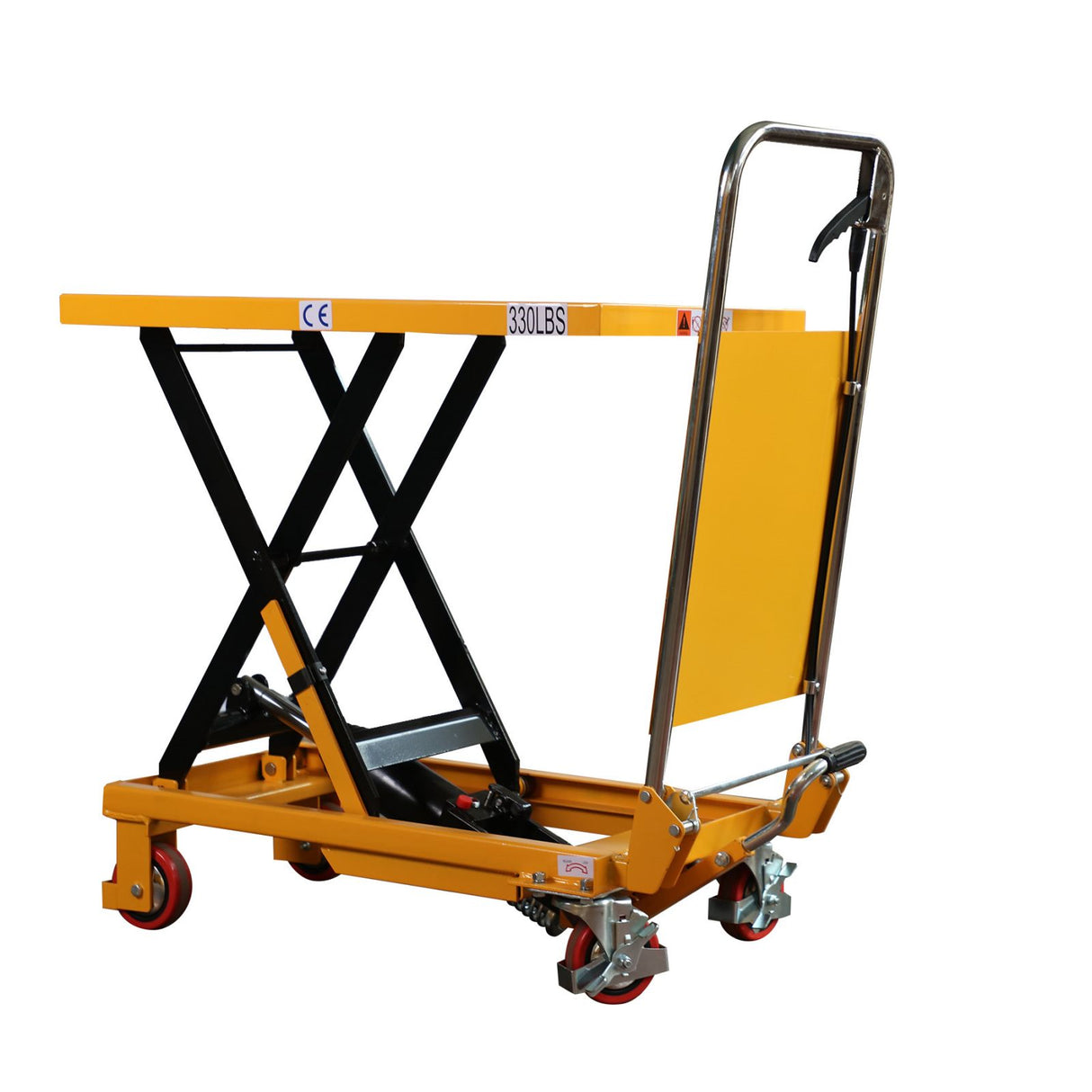 Single Scissor Lift Table| 330 lb| 29.1" Lifting Height