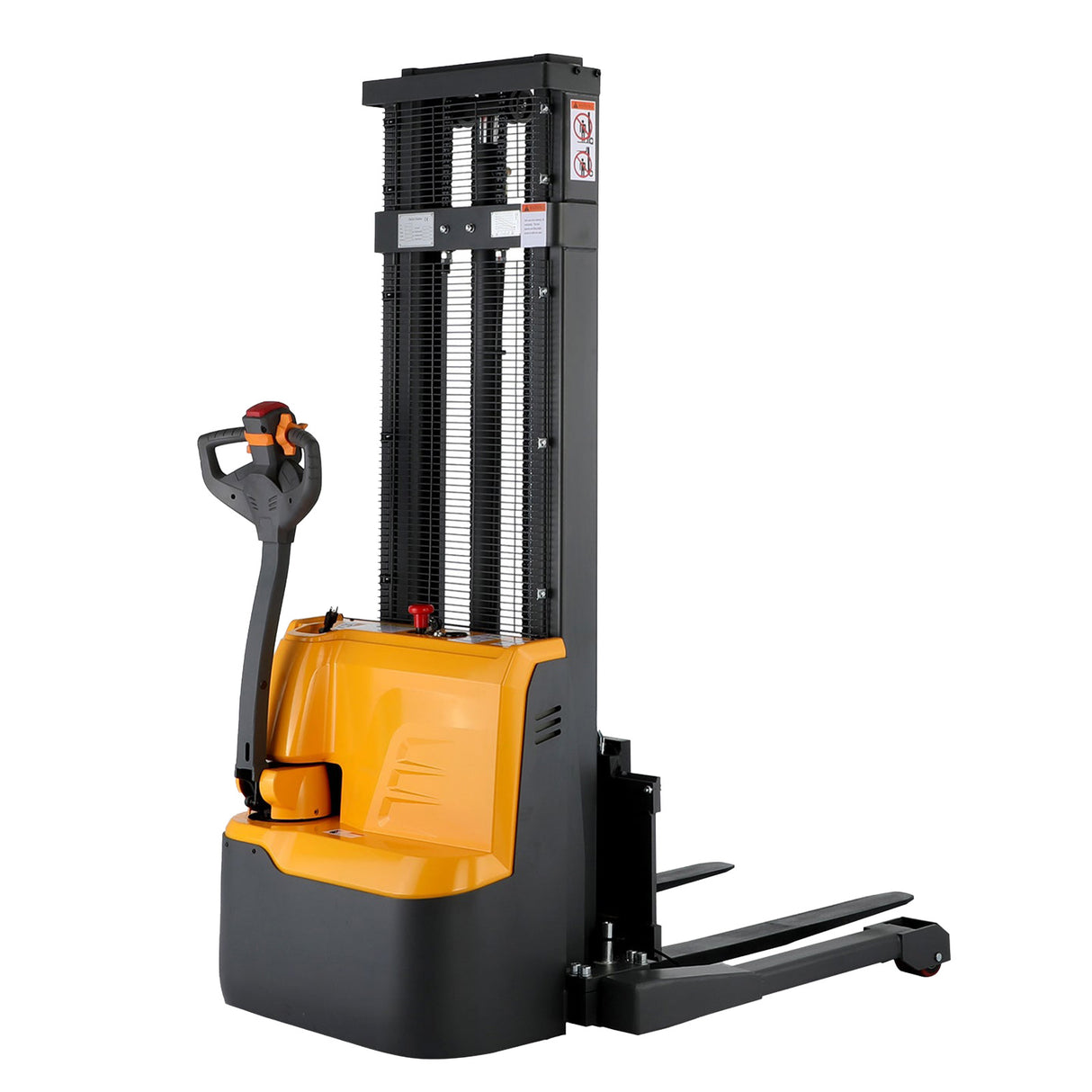 Full Electric Straddle Stacker| 2200 lb| 118" Lifting Height| Apollolift A-3019