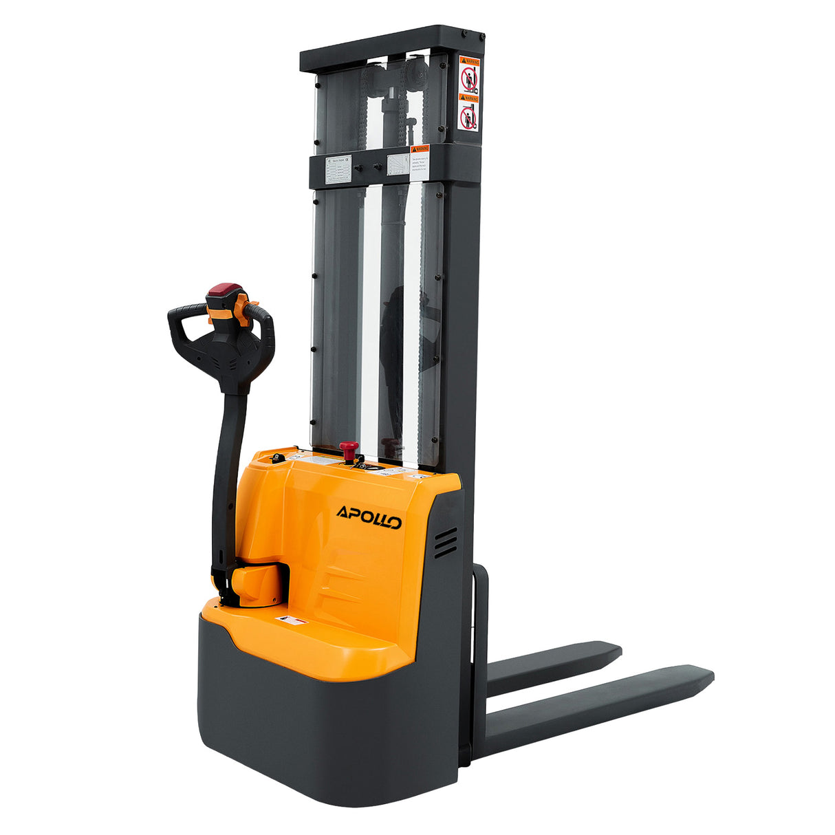 Full Electric Stacker| 2640 lb| 118" Lifting Height| Apollolift A-3027