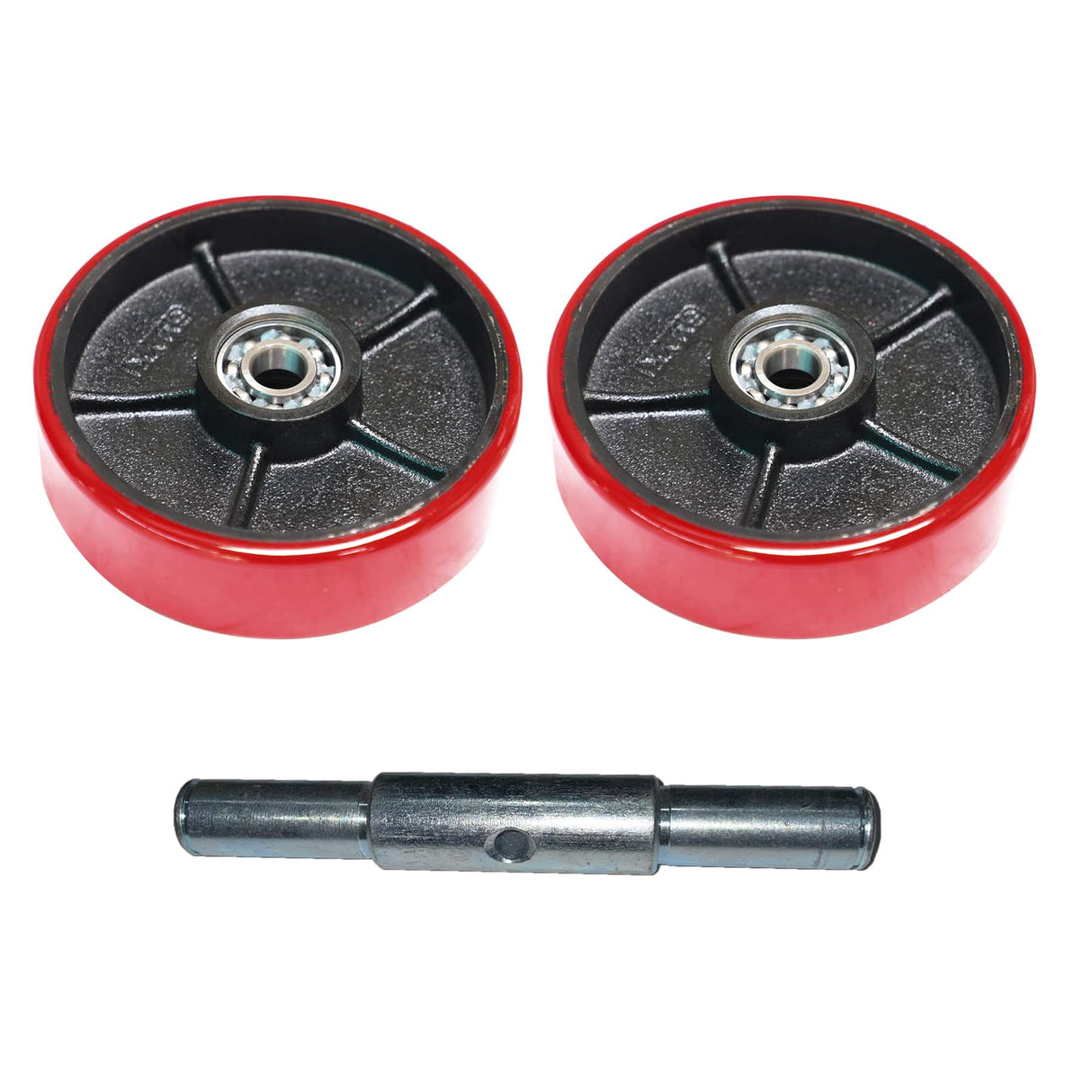 7"x2" PU wheels|Pallet Jack Replacement Steering Wheels