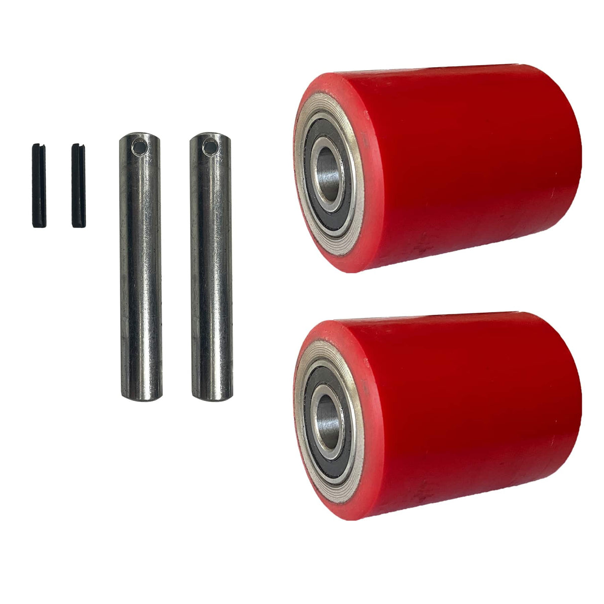 3"x3.66" PU wheels|Pallet Jack-Truck Polyurethane Load Wheel