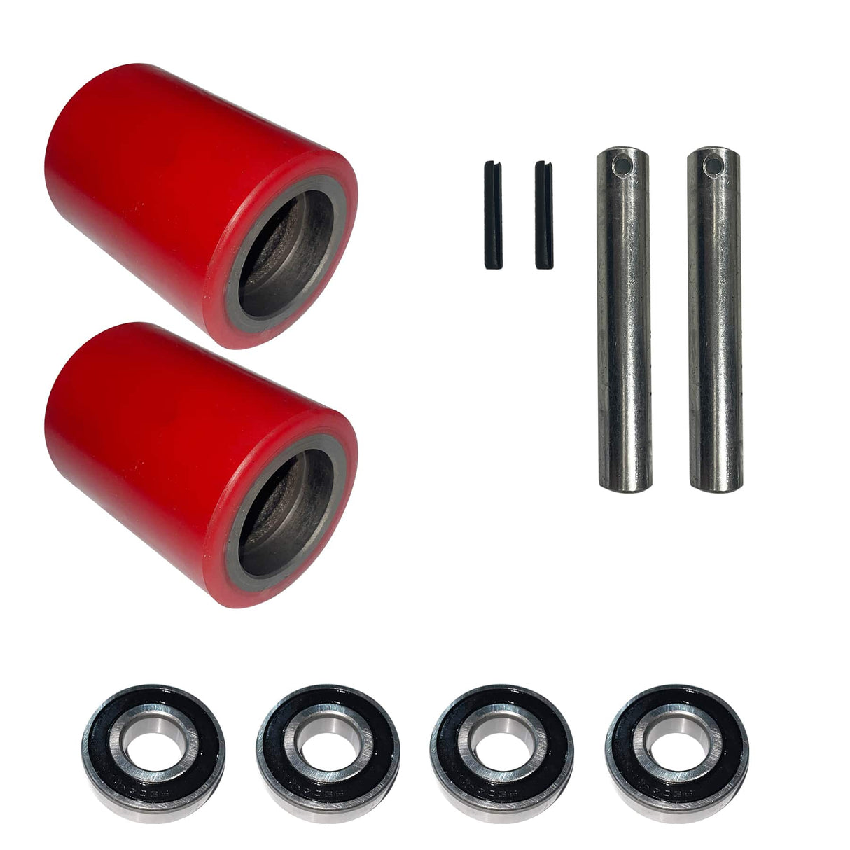 3"x3.66" PU wheels|Pallet Jack-Truck Polyurethane Load Wheel