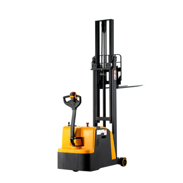 Counterbalanced Electric Stacker| 1200 lb| 118" Lifting Height| Apollolift A-3031