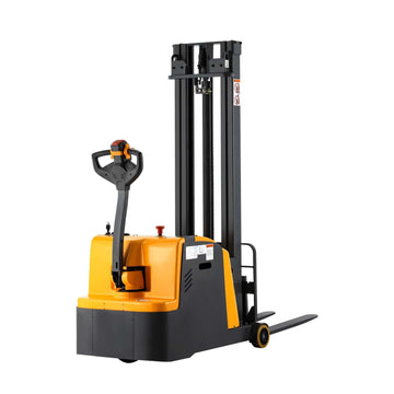Counterbalanced Electric Stacker| 1200 lb| 118" Lifting Height| Apollolift A-3031