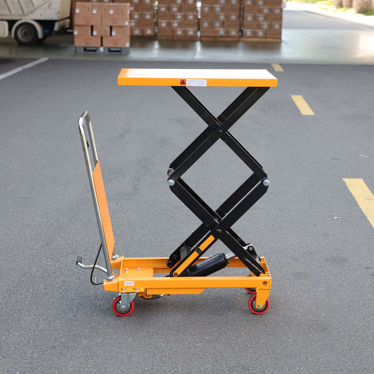 Double Scissor Lift Table| 330 lb| 43.3" Lifting Height| Apollolift A-2003