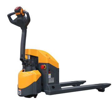 Electric Walkie Pallet Truck| 3300 lb| Lowered Ht. 3 in| Fork Size 48 x 27"| Wt. 487 lb| 24V/65AH| Apollo Forklift A-1029