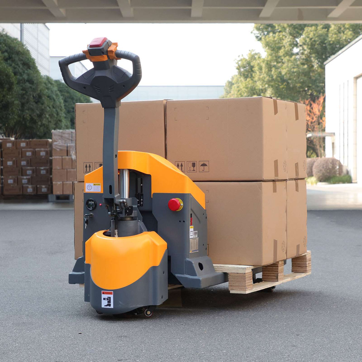 Electric Walkie Pallet Truck| 3300 lb or 4400 lb| 48"x27" Forks