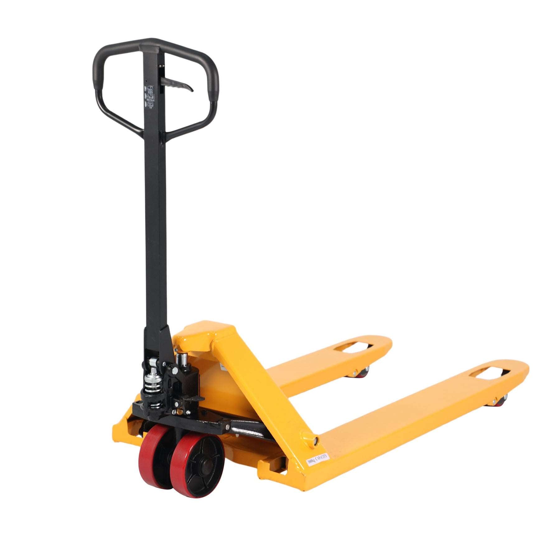 Hydraulic Pallet Jack| 5500 lb| 48"x27" Forks| PU/Nylon Wheels