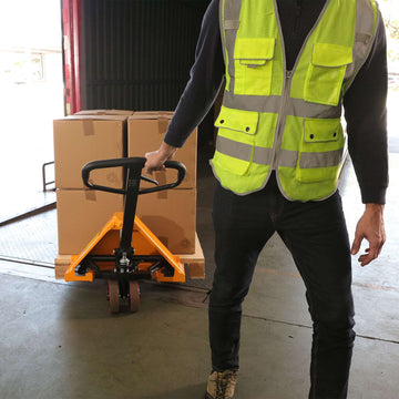 Hydraulic Pallet Jack| 5500 lb| 48"x27" Forks| PU/Nylon Wheels