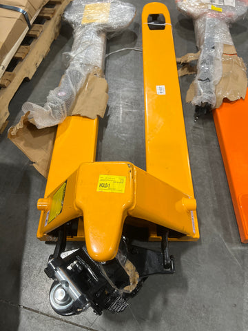 Used Hydraulic Pallet Jack 5500 lbs 48"x21" Forks Nylon Wheels