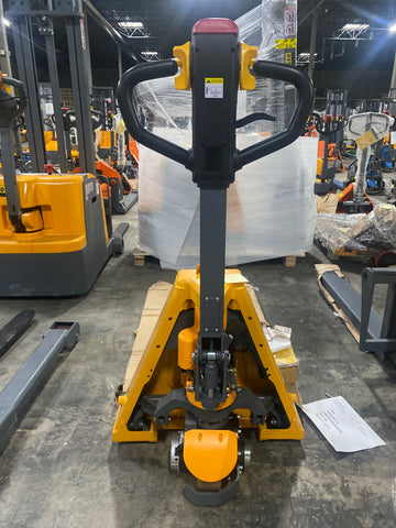 Used Lithium Full Electric Pallet Jack 3300lbs