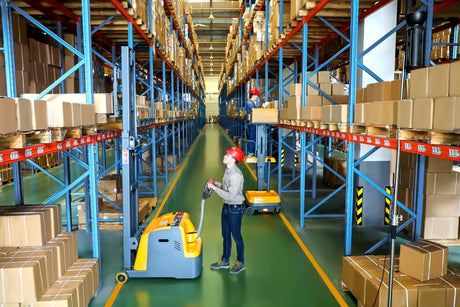 No Compromises, No Limits: How the A-3031 Electric Counterbalanced Stacker Redefines Indoor Material Handling