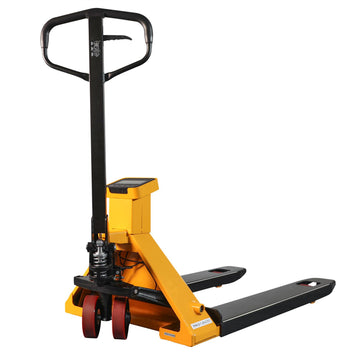 Manual Pallet Jack with Digital Scale | 5500 lb| 45.0