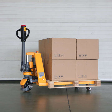 Li-ion Powered Pallet Truck| 3300 lb| Lowered Ht. 3 in| Fork Size 48 x 27
