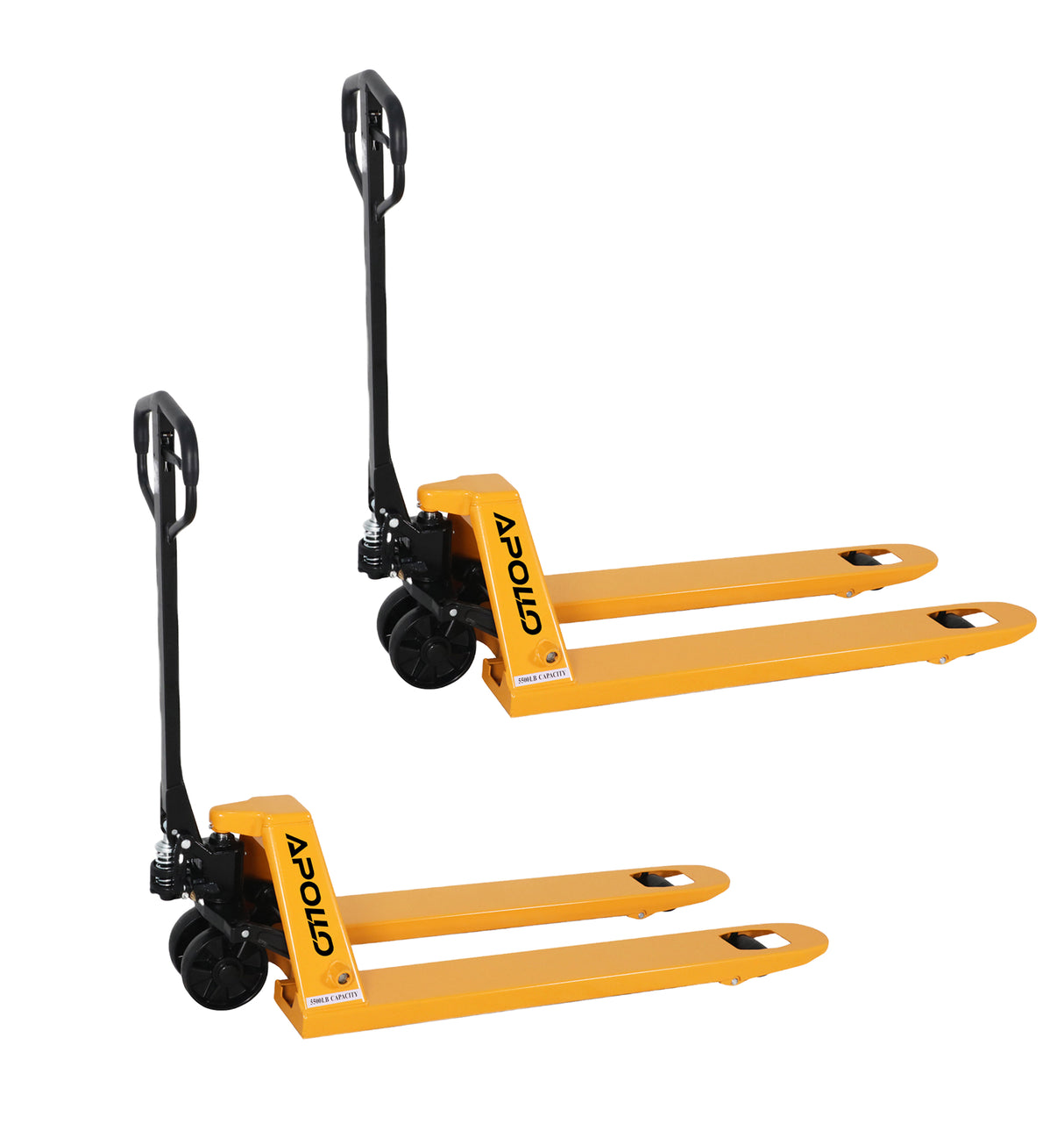 Hydraulic Pallet Jack| 5500 lb| 48"x21" Forks| PU or Nylon Wheels| Bulk Free Delivery