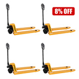 Hydraulic Pallet Jack| 5500 lb| 48"x21" Forks| PU or Nylon Wheels| Bulk Free Delivery
