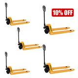 Hydraulic Pallet Jack| 5500 lb| 48"x21" Forks| PU or Nylon Wheels| Bulk Free Delivery