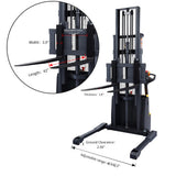 Electric Walkie Straddle Stacker A-3028 t