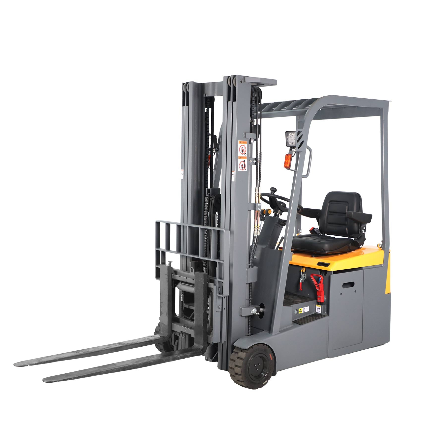 3 wheels electric lithium battery powered seated forklift 3300 lbs Cap. 189" Lifting A-3045