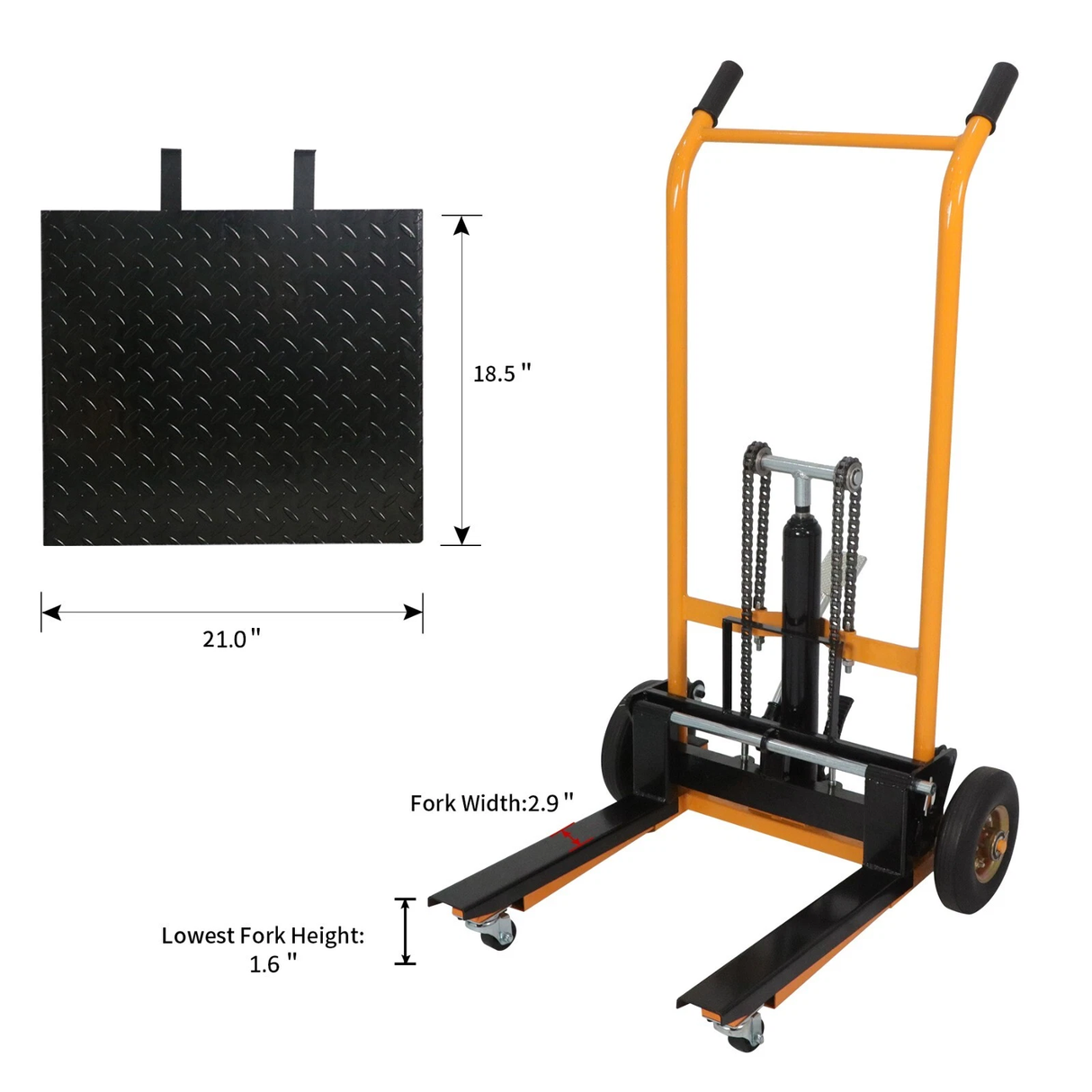 Mini Hydraulic Stacker Truck| A-7004