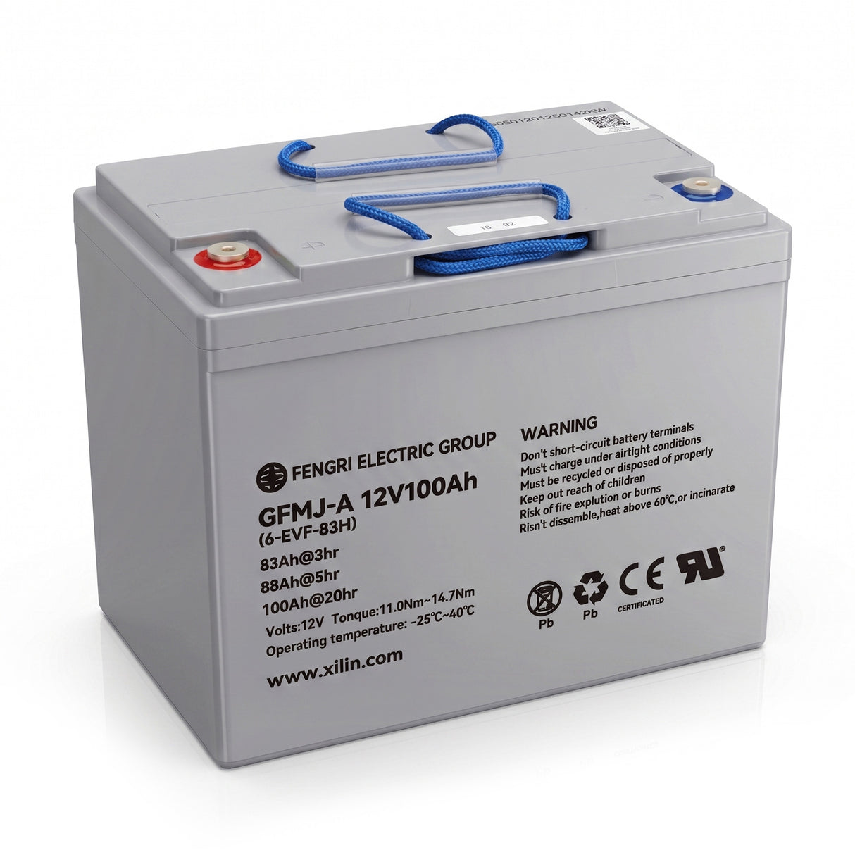 12V/100AH Deep Cycle GEL Rechargeable Battery