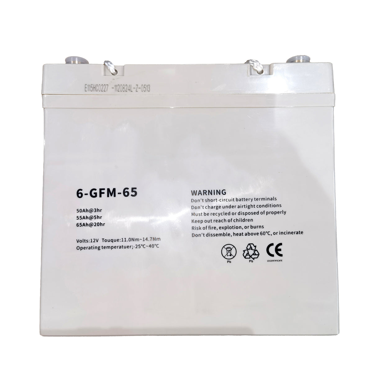 Battery for A-1029 12V65AH