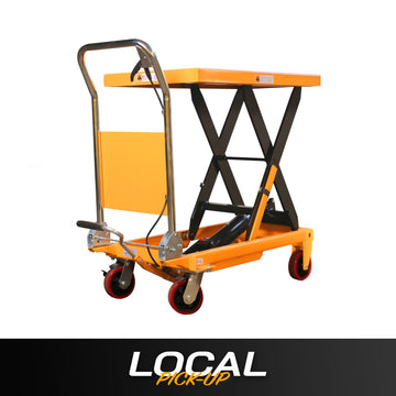 Single Scissor Lift Table 660 lbs. 35.4" lifting height