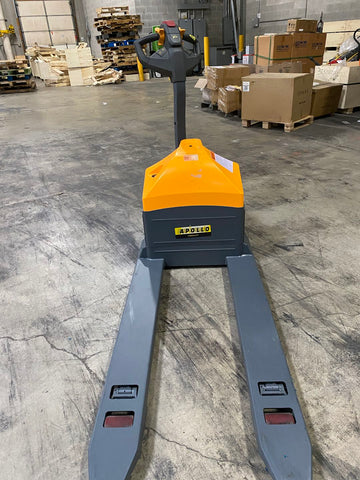 Used Full Electric Pallet Jack With Emergency Key Switch 4400lbs Cap. 48