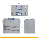 12V/100AH Deep Cycle GEL Rechargeable Battery