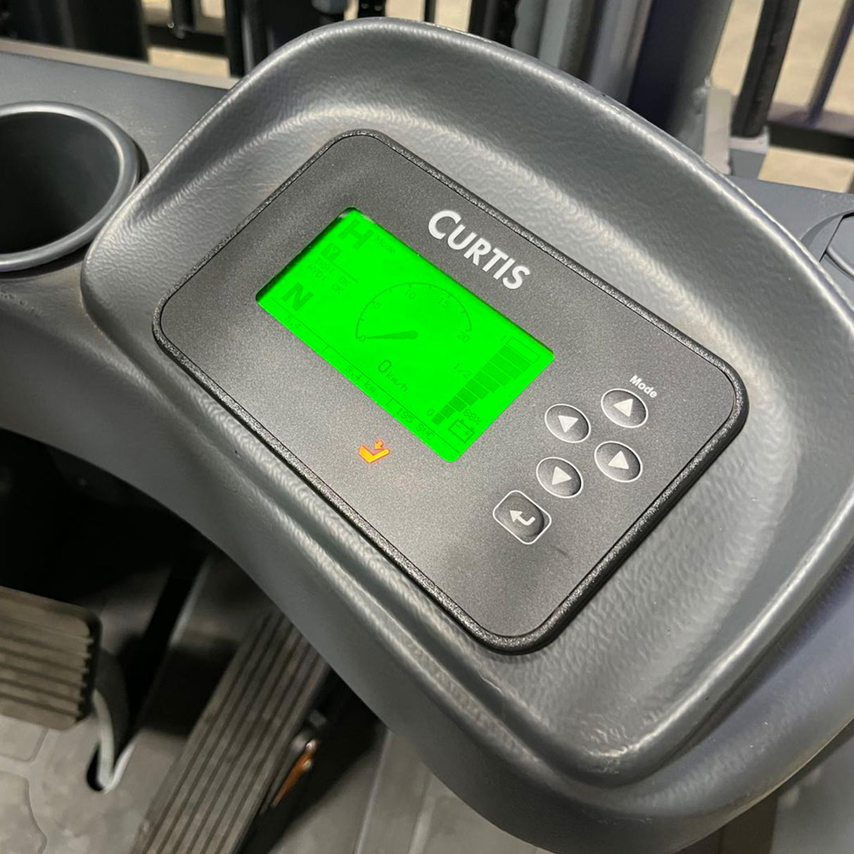 4-Wheel Electric Forklift, Lead-Acid Battery A-4014