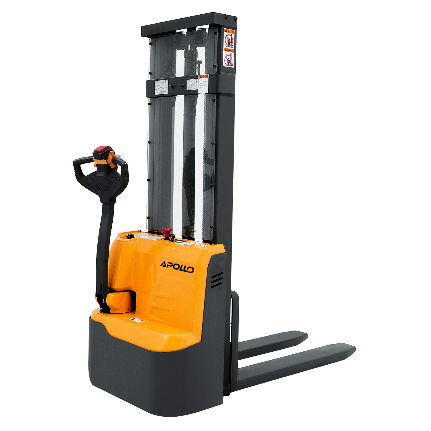 Full Electric Stacker| 2200 lb| 118" Lifting Height| Apollolift A-3025