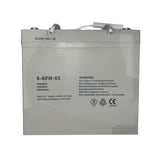 12V/65 Ah Rechargeable Lead Acid Battery