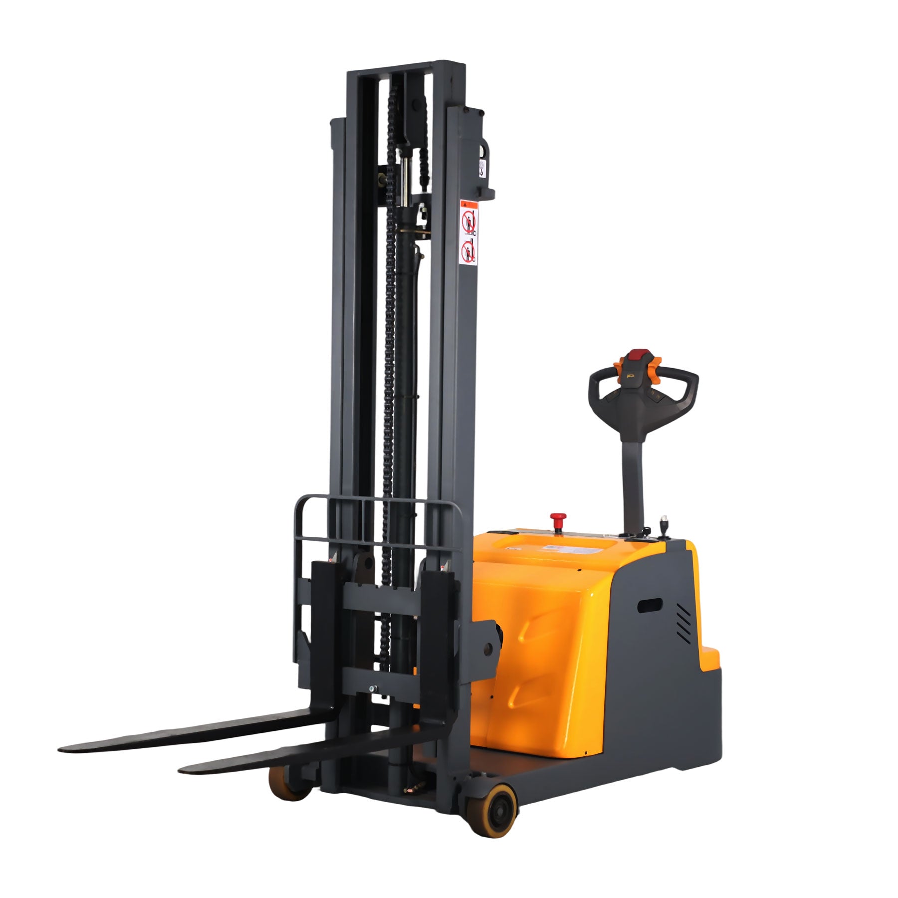 Counterbalanced Electric Stacker| 2200 lb| 98"-118" Lifting Height