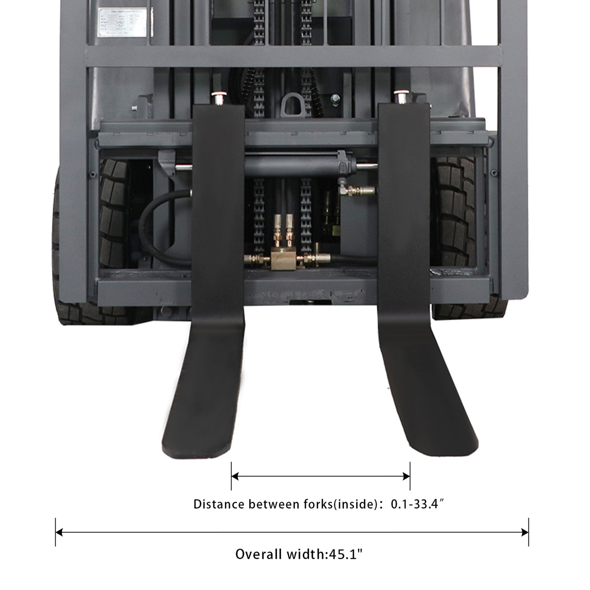 3 Wheels Electric Forklift, Lithium A-4023