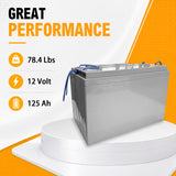 12V/125AH Deep Cycle GEL Battery
