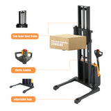 Semi-Electric Stacker A-3017