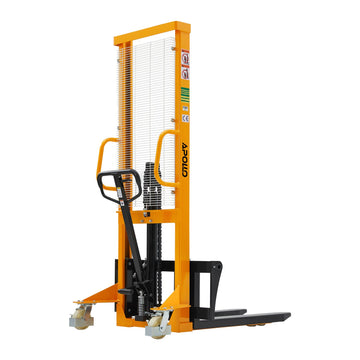 Manual Stacker| 1100 lb or 2200 lb| 63" Lifting Height| Fixed Legs