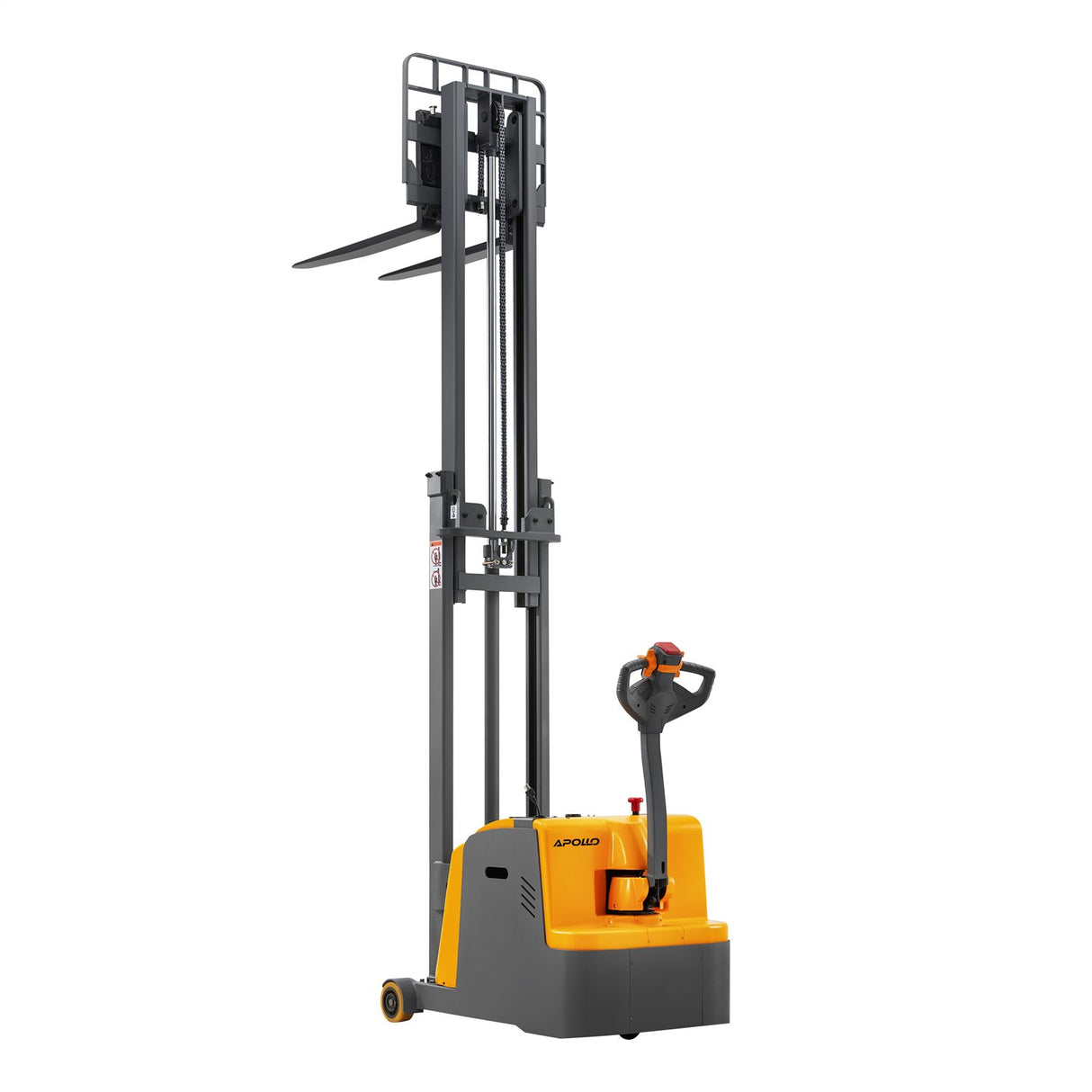 Counterbalanced Electric Stacker| 1200 lb| 118" Lifting Height| Apollolift A-3031