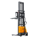 Semi-Electric Stacker| 3300 lbs.| 118" Lifting Height| Fixed-Leg| A-3016