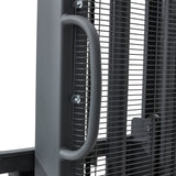 Semi-Electric Stacker| 3300 lbs.| 118" Lifting Height| Fixed-Leg| A-3016