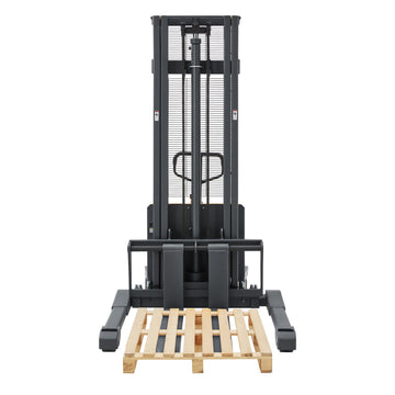 Semi-Electric Straddle Stacker| 3300 lb| 98